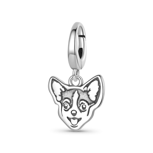 Gnoce Chihuahua Dog Clasp Clusters Charm_1