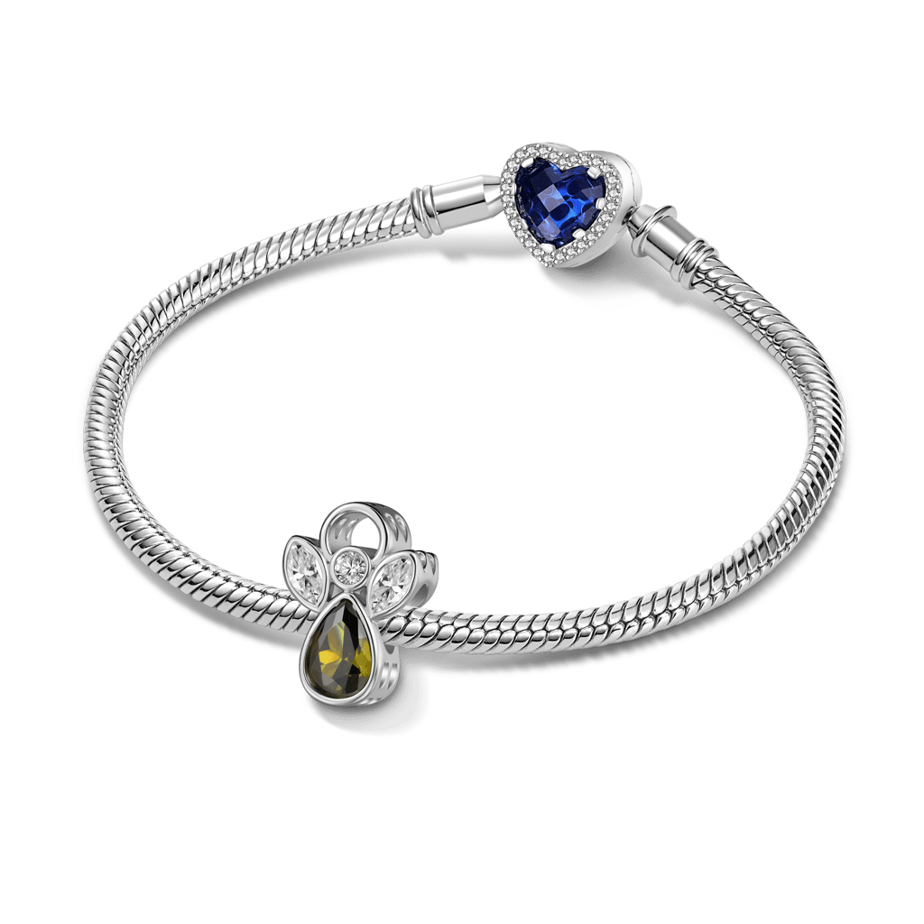 Gnoce Guardian Angel Birthstone Engravable Charm_3