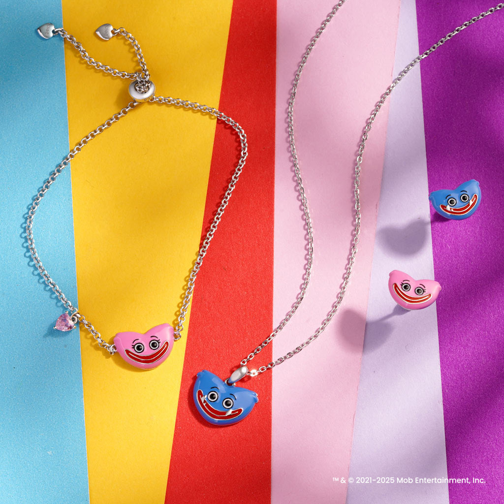 Gnoce Poppy Playtime Huggy Wuggy Pendant Necklace_3