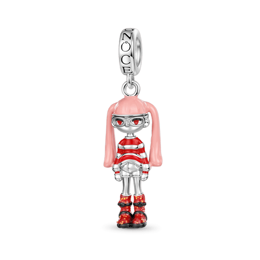 Gnoce Lovely Girl Pendant Dangle Charm_1