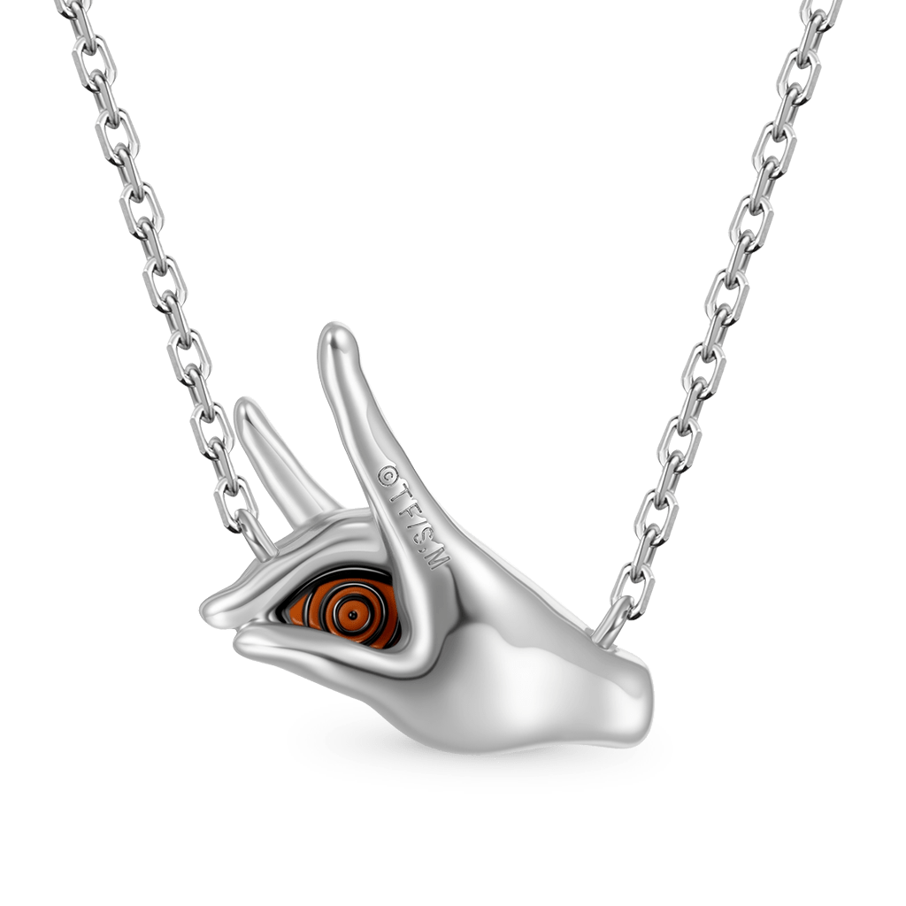 Gnoce Chainsaw Man Aki Kon Pendant Necklace_4