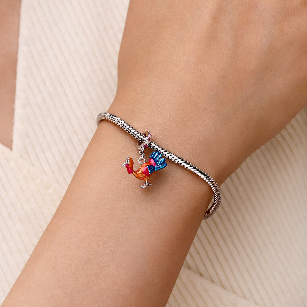 Gnoce Thanksgiving Day Turkey Pendant Dangle Charm_2