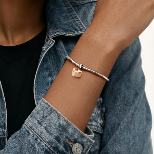 Gnoce Sweet Love Cake Pendant Dangle Charm_3