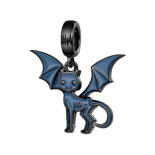 Gnoce Harry Potter Thestral Winged Skeletal Horse Pendant Dangle Charm_1
