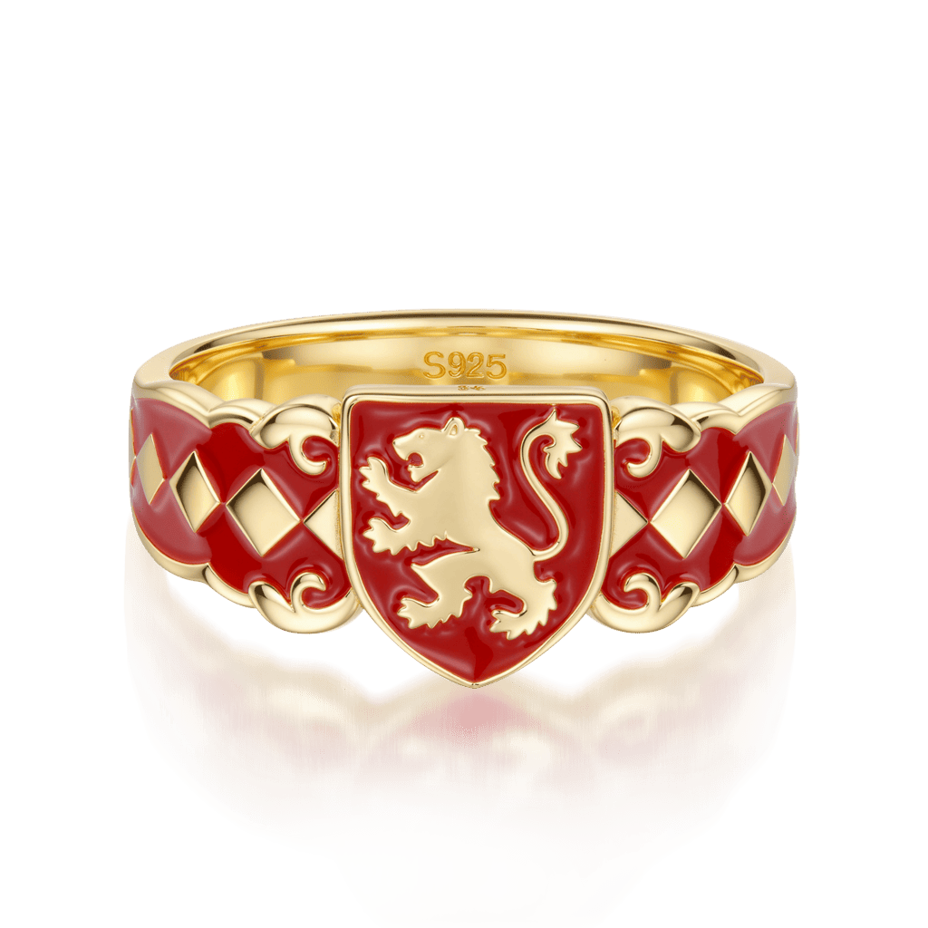 Gnoce Harry Potter Gryffindor Lion Band Ring_1