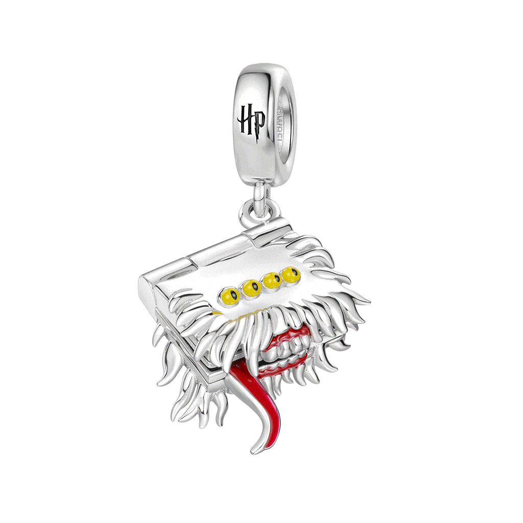 Gnoce Harry Potter Monster Book Pendant Dangle Charm_1