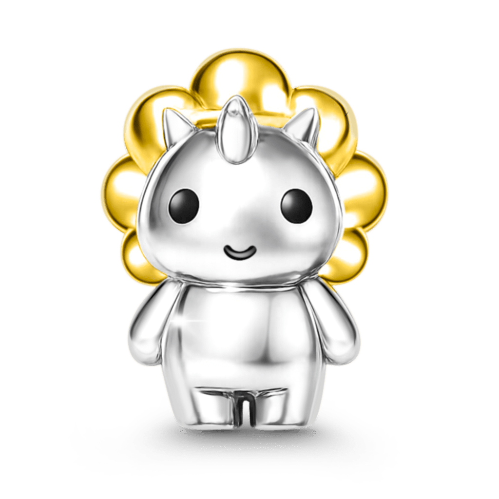 Gnoce Sunflower Rhinestone Rhino Charm_1