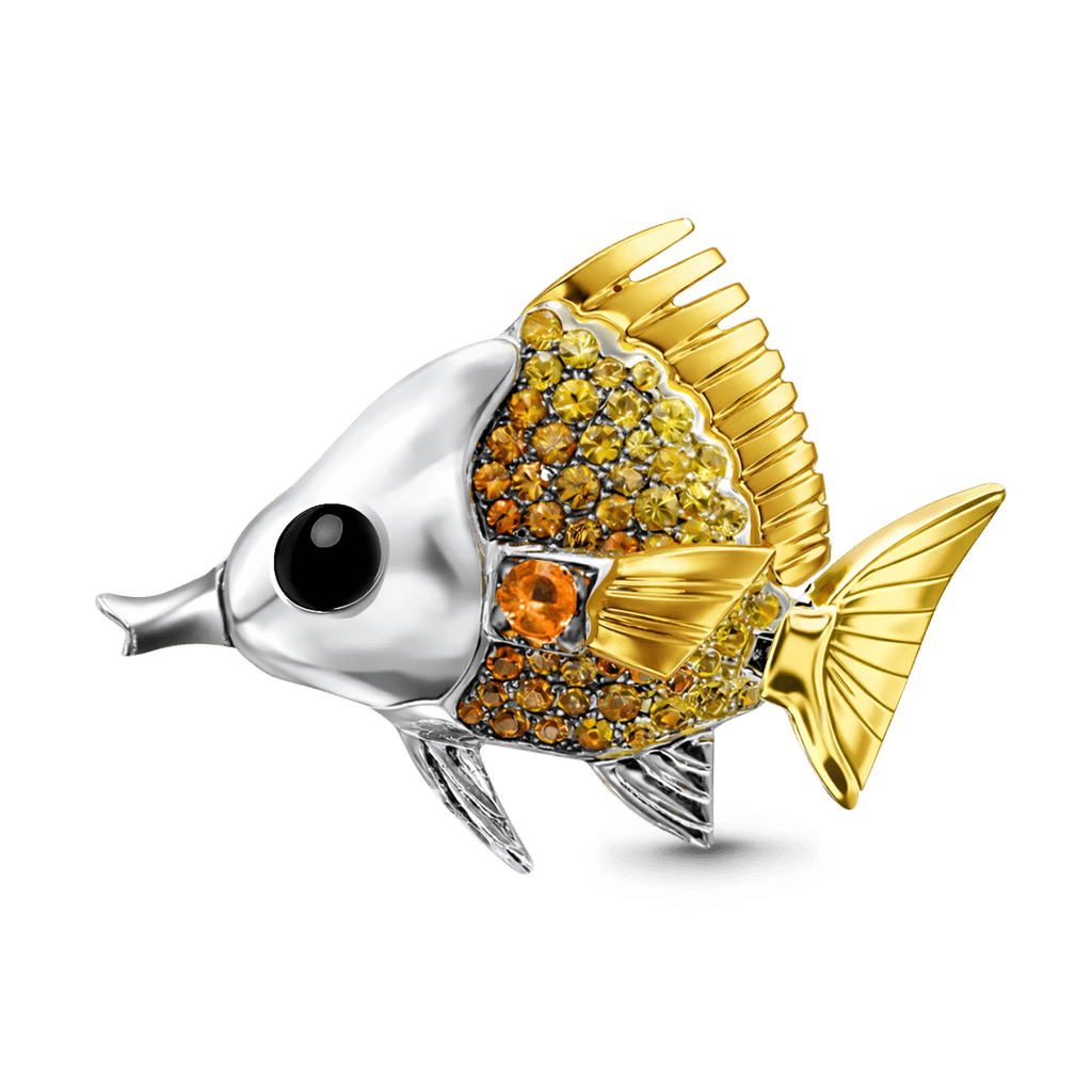 Gnoce Summer Ocean Tropical Angelfish Charm_1
