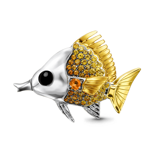 Gnoce Summer Ocean Tropical Angelfish Charm_1