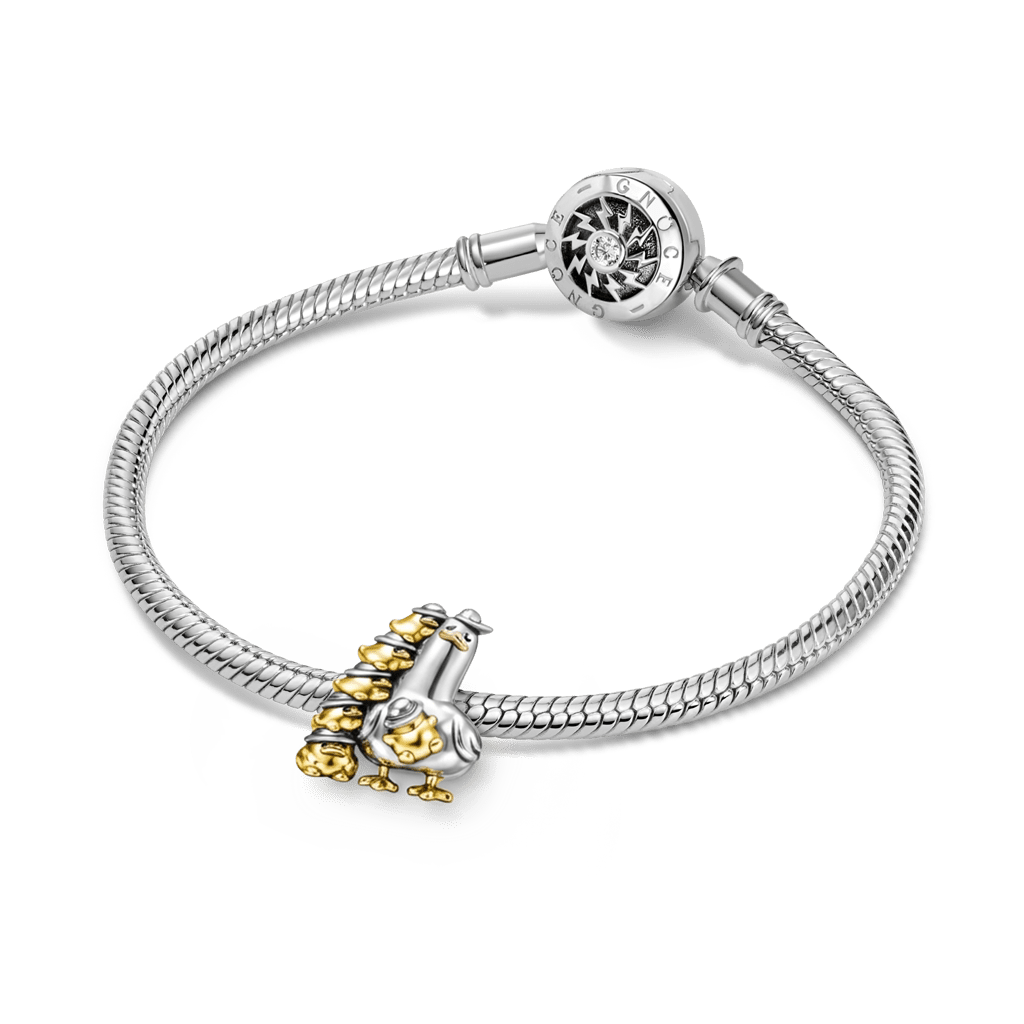 Gnoce Mother's Day Duck Mom & Babies Charm_3