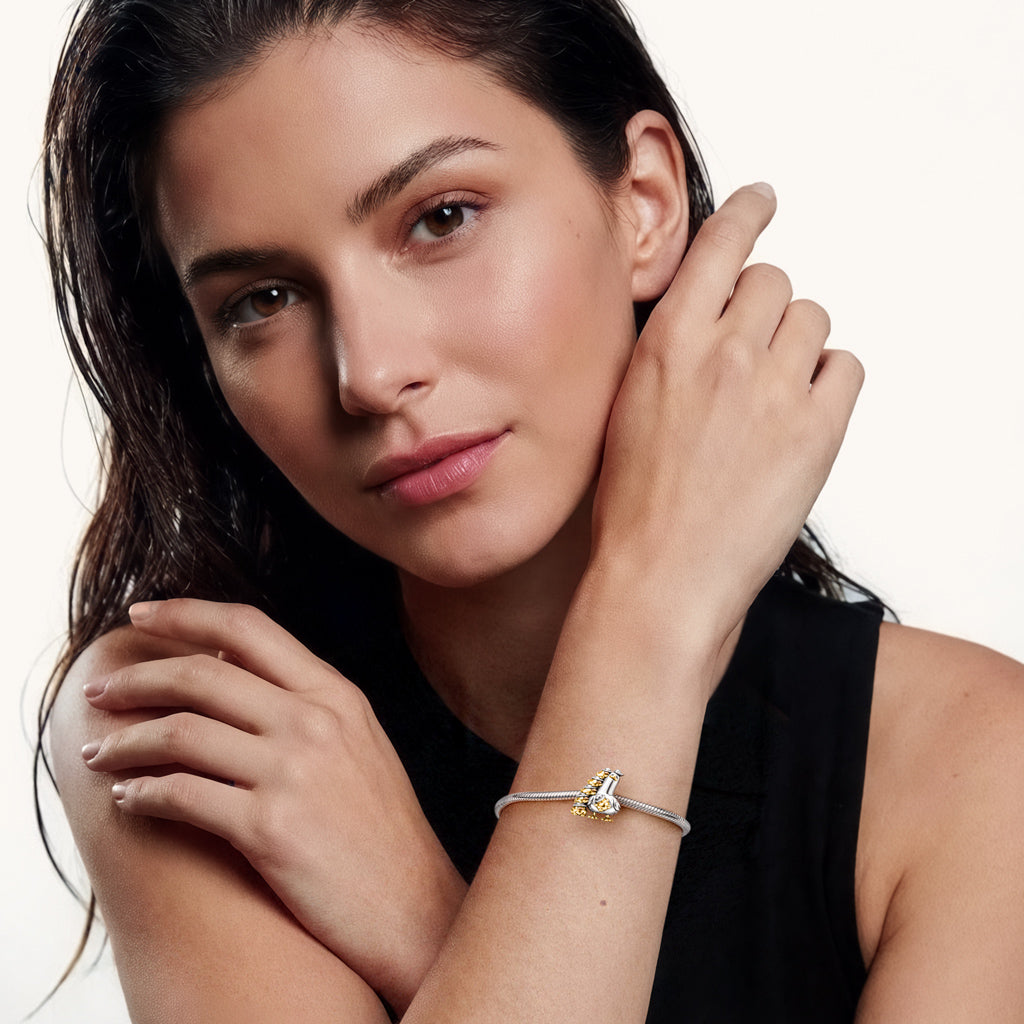 Gnoce Mother's Day Duck Mom & Babies Charm_4