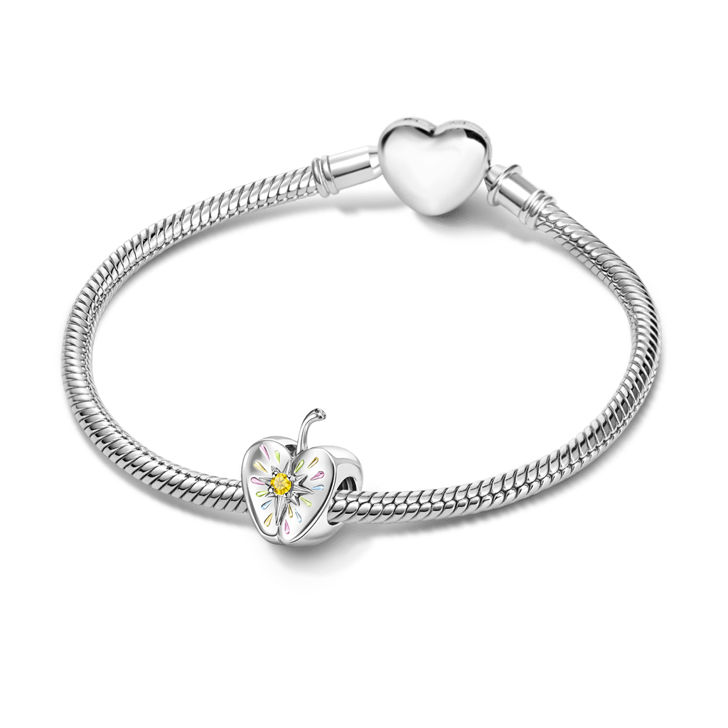 Gnoce Wishing Apple Customized Birthstone Charm_3