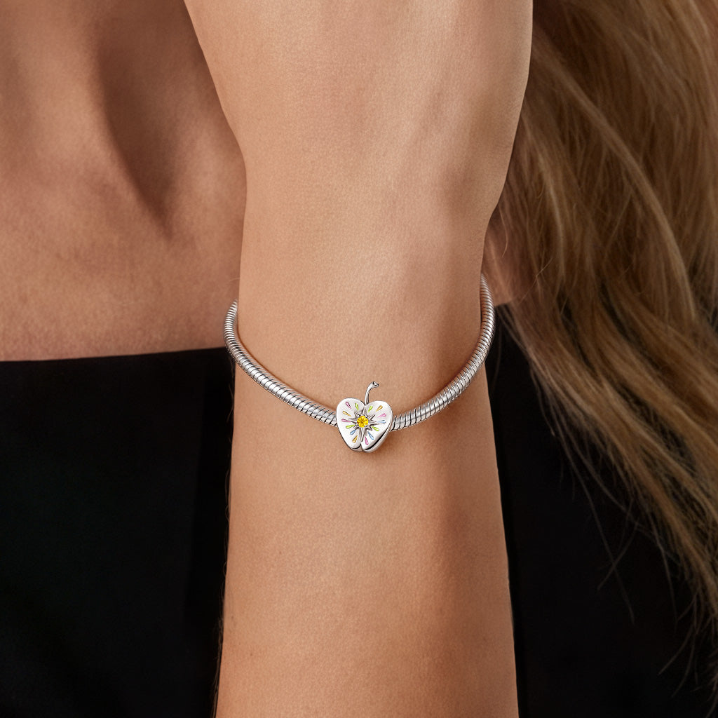 Gnoce Wishing Apple Customized Birthstone Charm_2