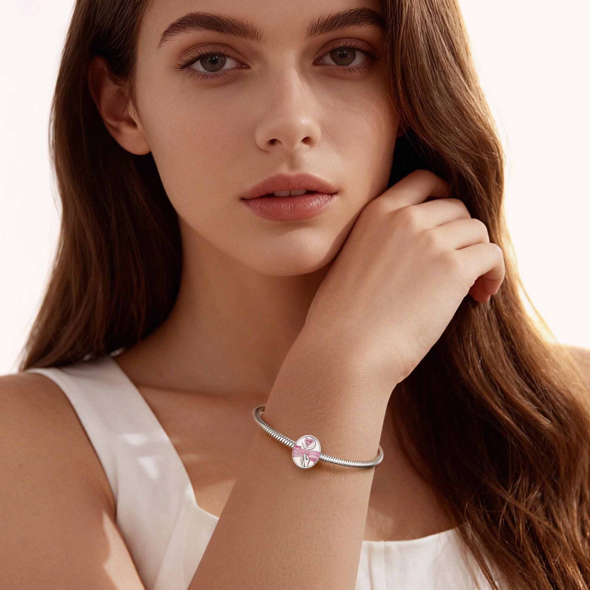 Gnoce Mother's Day Blessing for Newborn Magic Photo Birthstone Charm_2