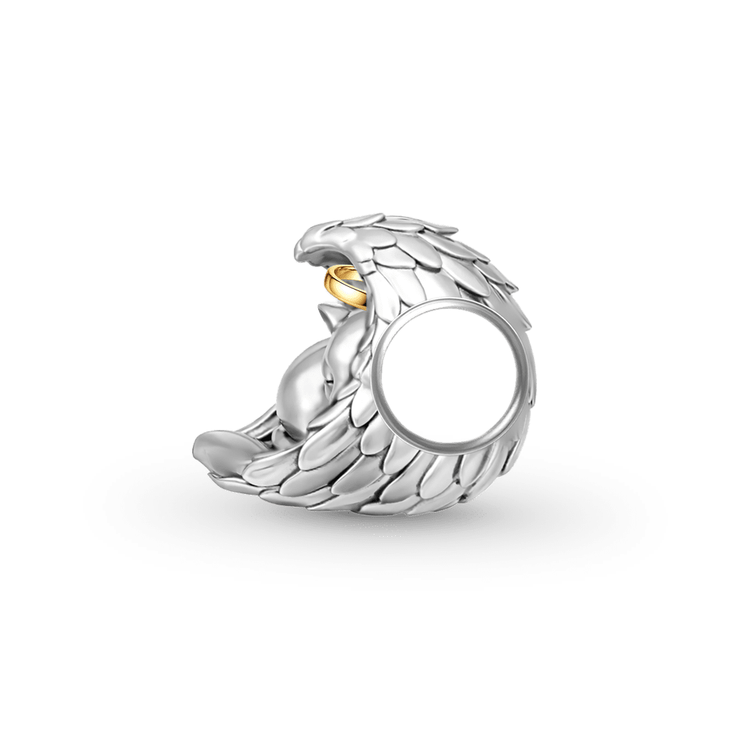 Gnoce Pet Memorial Cat Engravable Charm_5