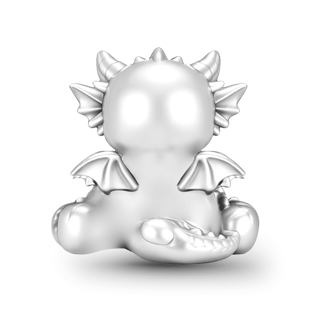 Gnoce Mother's Day Dragon Embraces Babies Charm_5