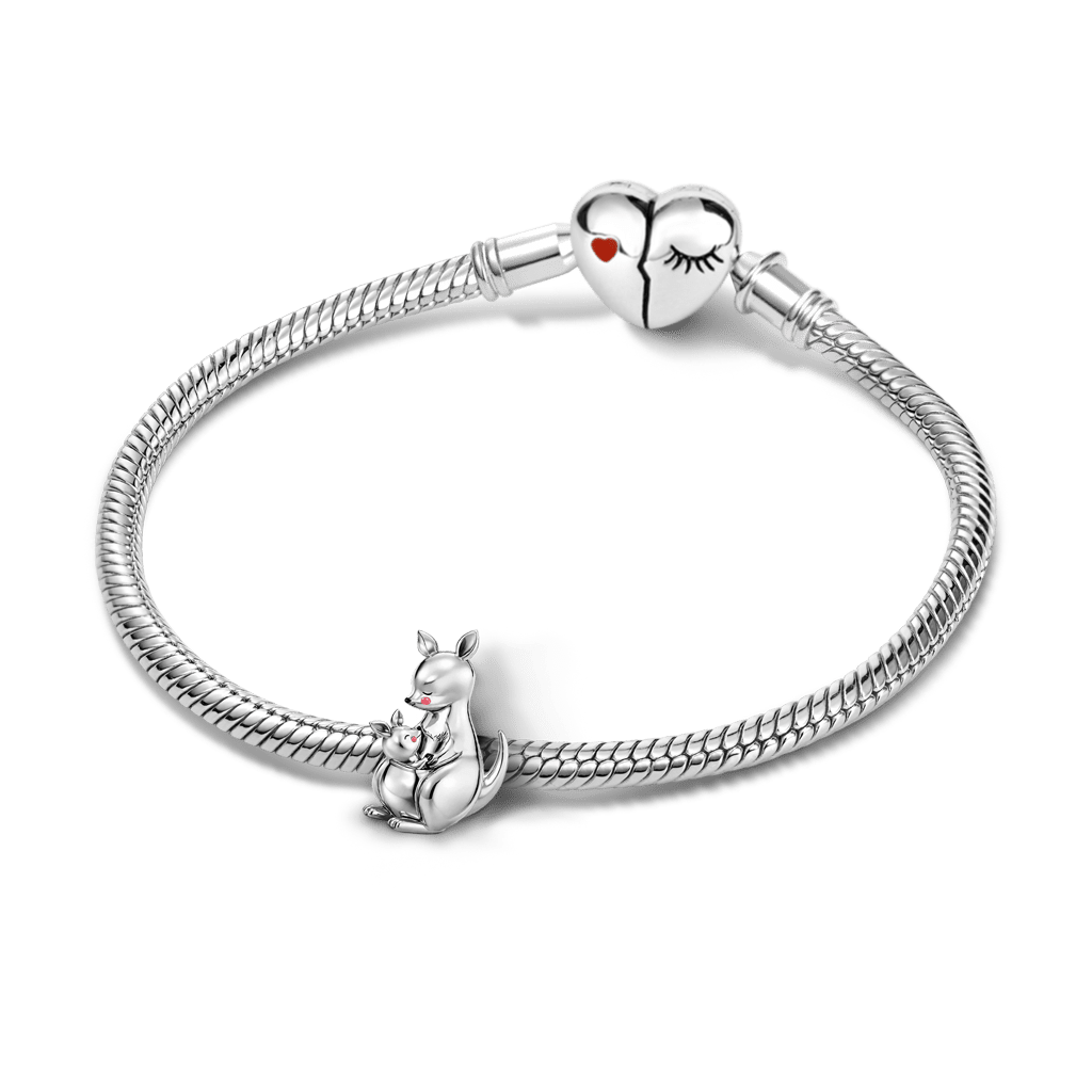 Gnoce Mother's Day Kangaroo Embraces Baby Charm_3