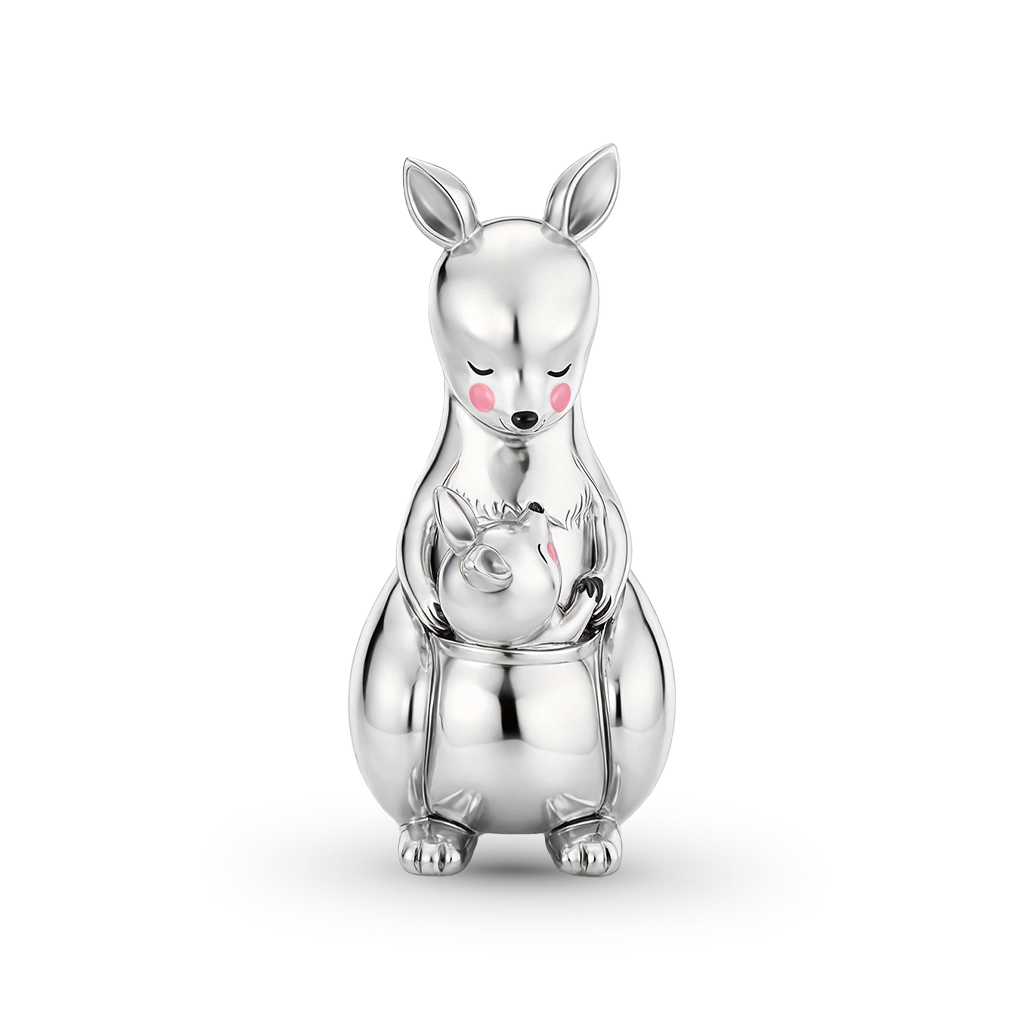 Gnoce Mother's Day Kangaroo Embraces Baby Charm_1