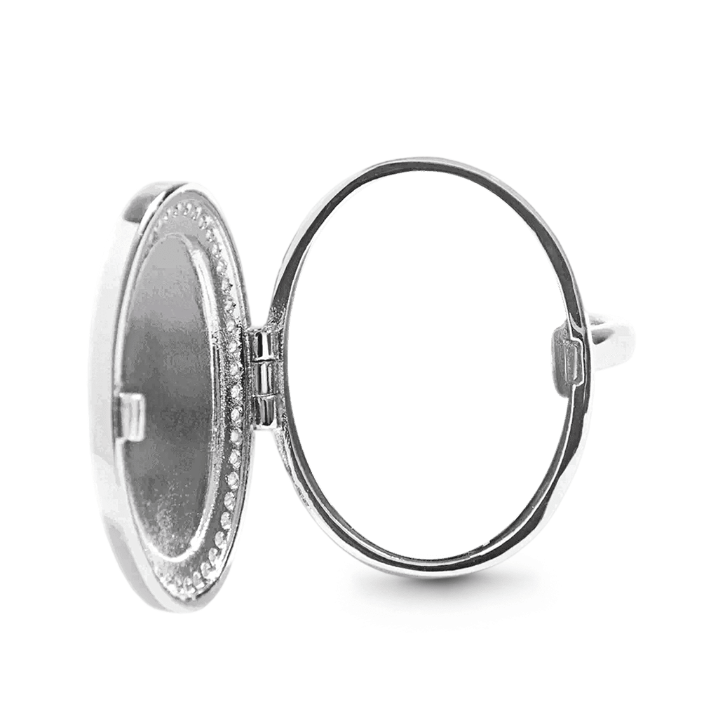 Gnoce Custom Photo Birthstone Ring with Personalized Engraving_3