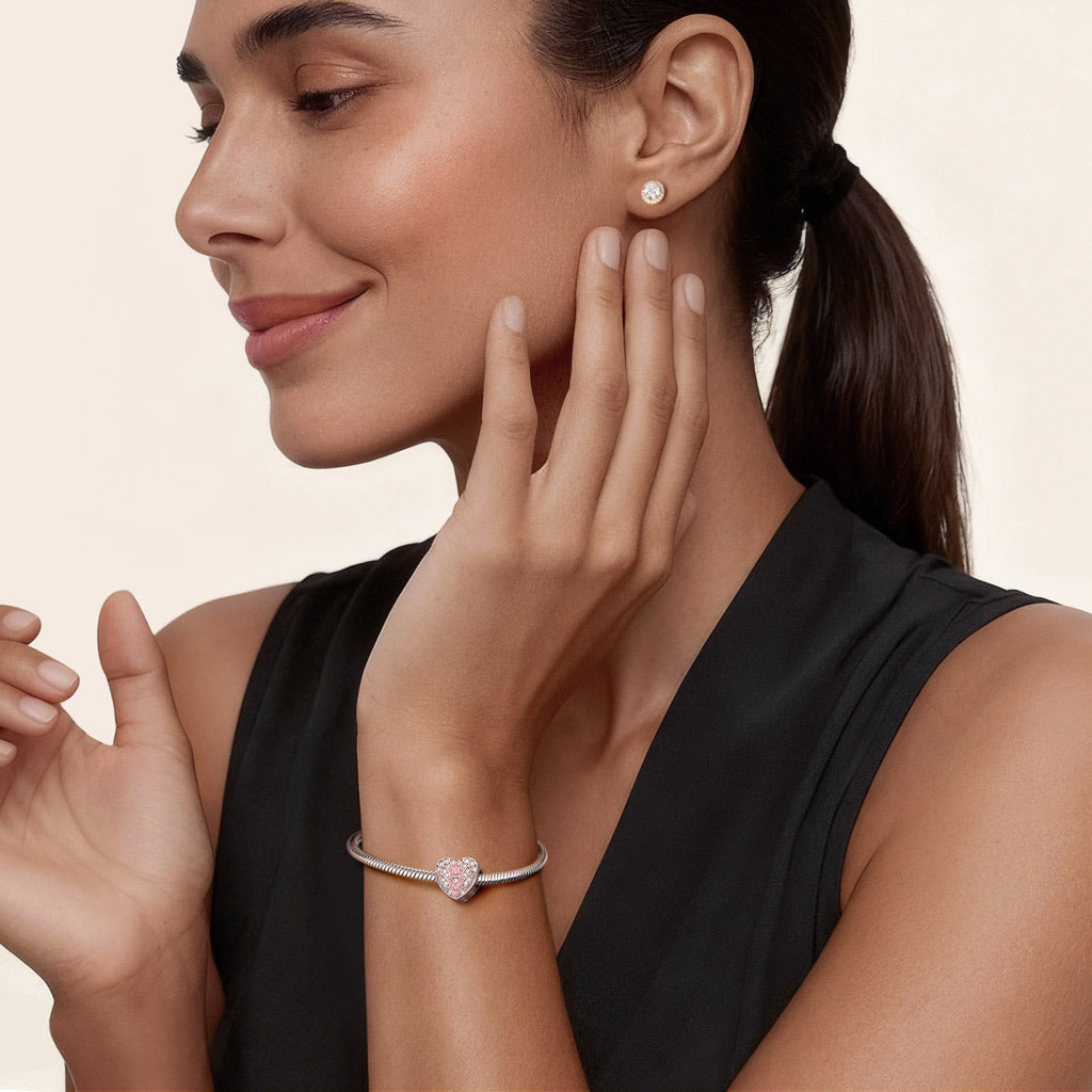 Gnoce Mom Feather Heart Charm_4