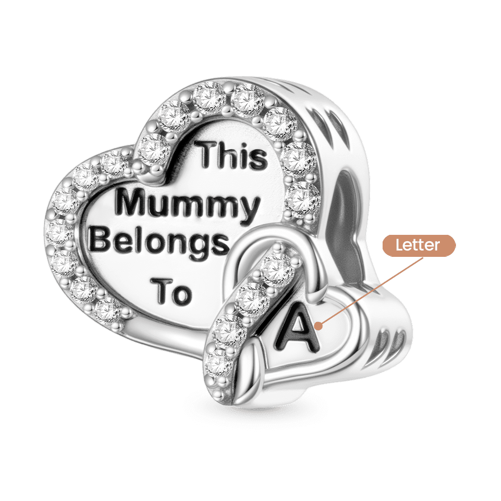 Gnoce Mom Heart Personalized Photo Charm_3