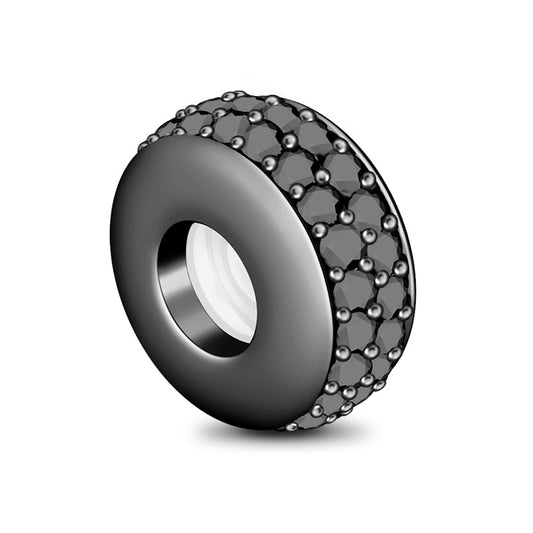 Gnoce "Show My Style" Black Stopper Sterling silver - Fit for Bracelet_2