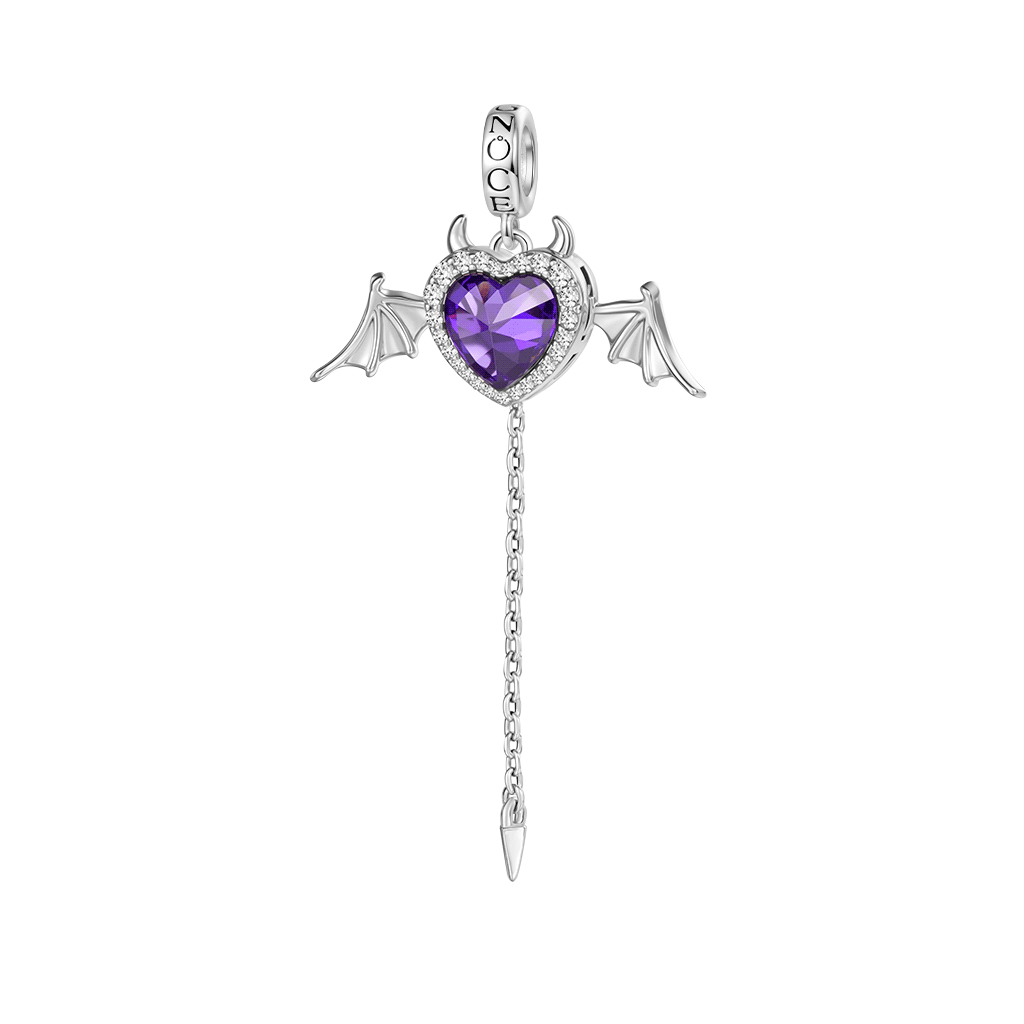 Flying Demon Wing Charm