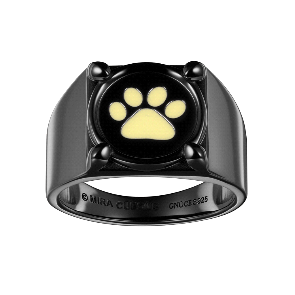 Cat Noir Glow-in-the-Dark Ring