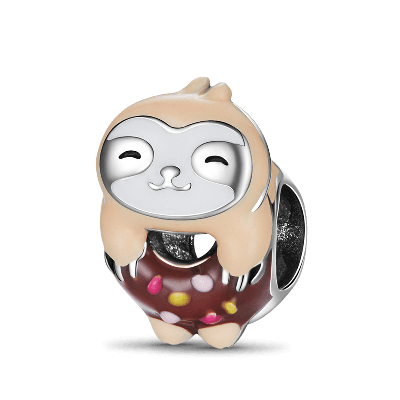 Sloth Donut Charm