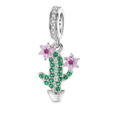 Cactus Flower Pendant