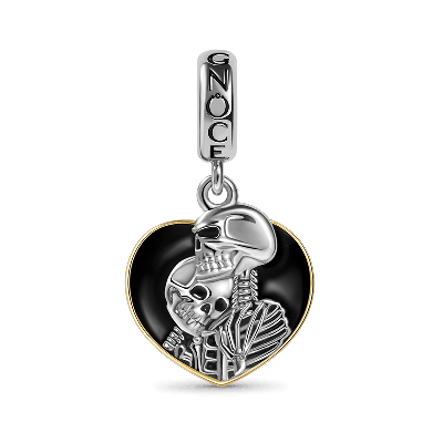 Skeleton Couple Pendant