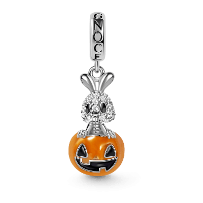 Rabbit in Pumpkin Pendant