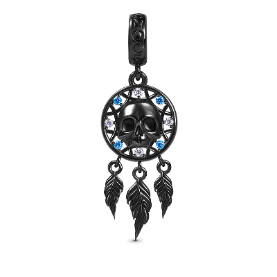 Skull Dreamcatcher Pendant