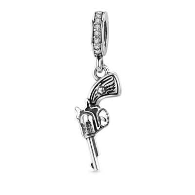 Revolver Gun Pendant