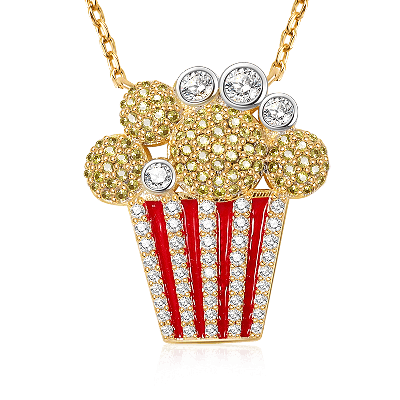 Popcorn Necklace