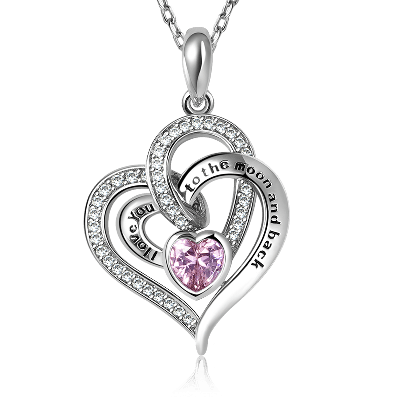 "Endless Love" Hearts Pendant