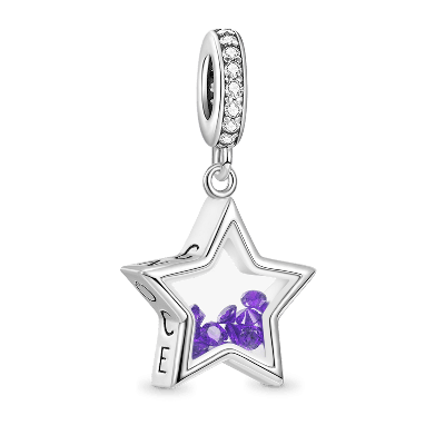 Star Birthstone Pendant