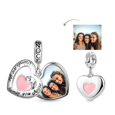 Heart Photo Pendant