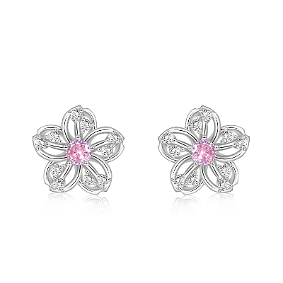 Cherry Blossoms Stud Earrings