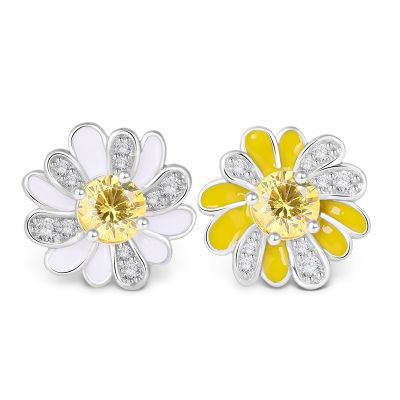 Daisy Flower Earrings