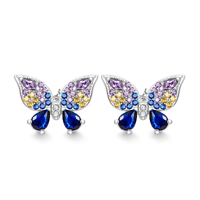 Butterfly Stud Earrings