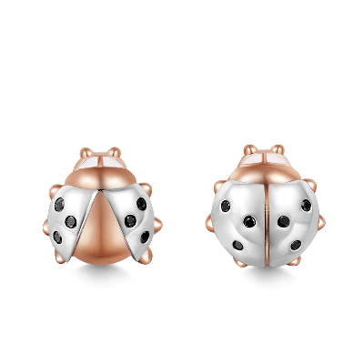 Ladybug Stud Earrings