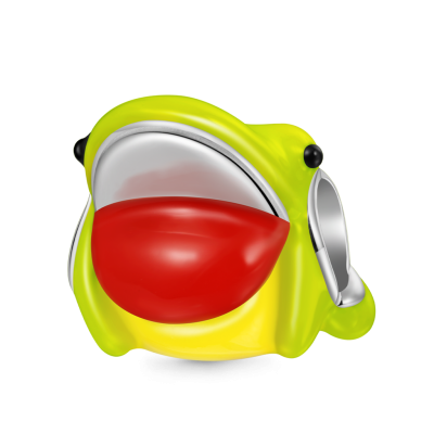 Big Mouth Frog Charm