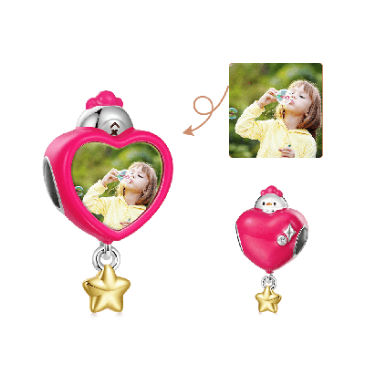 Chickie Keepsake Heart Charm