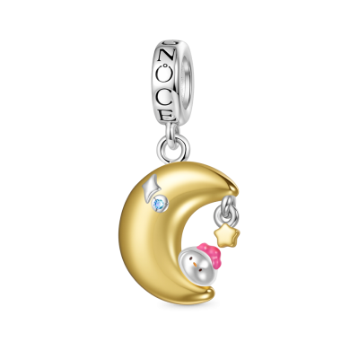 Chickie Crescent Moon Pendant
