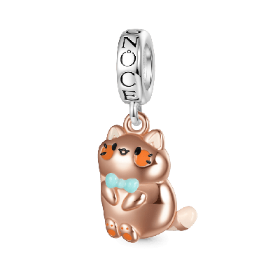 Mochi the Cat Couple Pendant