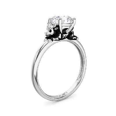 Skeleton Highland Cow Ring