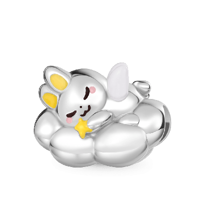 Nap Time Bunny Charm