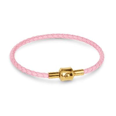Pink Snap Basic Bracelet