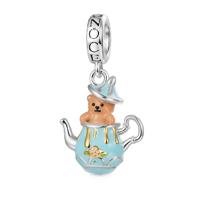 Bear Teapot Pendant